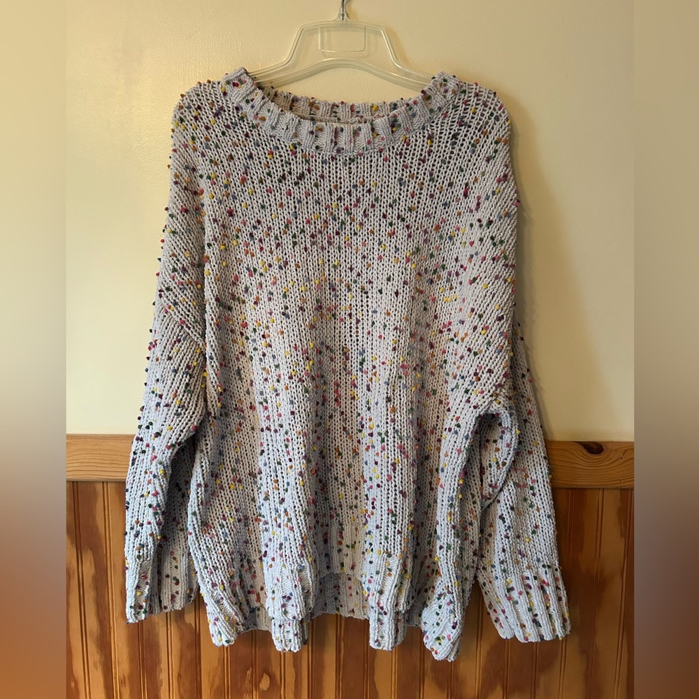 Seven7 Multicolor Knit Women's Sweater